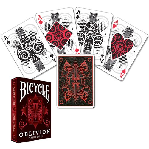 Preisvergleich Produktbild Bicycle - Oblivion - Red - Bicycle Kartenspiel - Zaubertricks und Magie