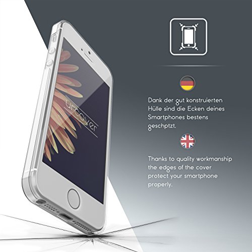 Urcover Apple iPhone SE 5 5s Funda Carcasa Protectora 360 Grados TPU en Transparente Protecci n Completa Case Cover Smartphone M vil Accesorio reviews Urcover Apple iPhone SE 5 5s Funda Carcasa Protectora 360 Grados TPU en Transparente Protecci n Completa Case Cover Smartphone M vil Accesorio