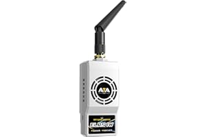 Radiolink ELRS Nano 2.4GHz ATA Mini Long-range Module 1W High-power Signal Enhancement for FPV Drones Suitable for Transmitter T16D/T12D/Futaba/Radiomaster/Helloradio/Jumper and more, White