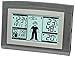 Produktbild Technoline WS 9611-IT Wetterstation mit Vorhersage von Wettersituation mit Hilfe des "Weather-Boys", Anzeige von Wettertendenz und Innen und Außentemperatur, grau, 12,5 x 3 x 95 cm