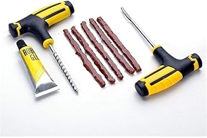 ggaggaa kit de réparation de Pneu de Voiture/Moto Plug Plug tubeless de réparation de Pneu crevaison Accessoires de Voiture/Moto