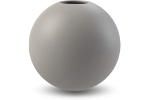 Cooee Design Ball Jarrón, 10 cm, Gris