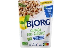 Bjorg Quinoa & Pois Chiches, Bio, Le doypack de 250g