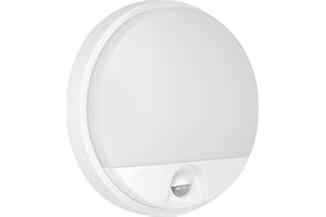 Adviti Agat Modern Applique Murale Exterieur Detecteur de Mouvement 4000K Lampe Detecteur de Mouvement Exterieur 1100 lm Eclairage Exterieur avec Detecteur IP54