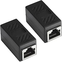 Connettori Cavo Di Rete RJ45 - Set Di 2 Per Estensioni E Collegamenti