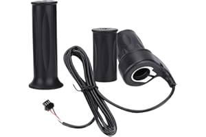 Keenso Poignée d'accélérateur 1 Paire 3 Fils Vélo Électrique Universel Scooter Vitesse pour Guidon 22.5mm-Pouce Accélérateur