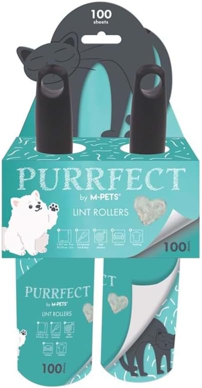 M-PETS PURRFECT TÜY TOPLAMA RULOSU 2X100 YAPRAK GREEN