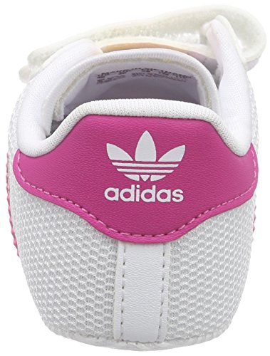 adidas Originals Unisex Baby Superstar Crib Krabbel-& Hausschuhe, Weiß - 2