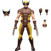 Marvel Legends Serisi Wolverine (Kahverengi Takım Elbise), Marvel Studios'un Deadpool &amp; Wolverine Film Koleksiyonluk 15 cm Ak