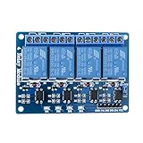 √ 5V 4-Kanal Relais Modul kann direkt mit einem Mikrocontroller angesteuert werden (Arduino, AVR, PIC, ARM, PLC etc.)