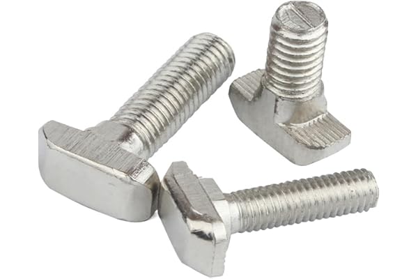 Metall T-spår Hammarhuvudbultar M5 M6 M8 | For möbler, gör-det-själv, industri: T Slot Hammer Head Bolts M5 M6 M8(30s-M6x16 1