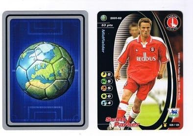 WIZARDS Premier League 2001-02 Charlton Athletic SCOTT PARKER football card