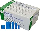 HypaPlast Blue Catering Plasters - Assorted (Pack of 100)