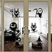 Produktbild Holeider 3D Halloween Fledermäuse Burg Wand Aufkleber Deko Sticker abnehmbar wasserdicht