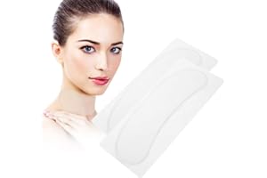 ‎SEMME Antifalten Nacken Pflege Auflage, wiederverwendbare waschbare über Nacht glatt machende Silikon Masken Ansatz Band Ausschnitt Flecken für Hals Falten Verhinderung Haut Festigung Verfärbungen (2 Stück)