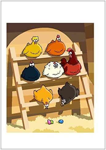NW Pitney Ink Dye Job Easter Greeting Card, 5 x 7" (1287EAS)