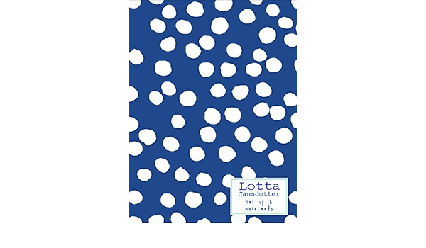 Lotta Jansdotter Pave 16 Notecards Amazon Co Uk Lotta Jansdotter Books