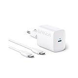 30W USB-C Ladegerät, Anker 312 USB-C Netzteil, Kompaktes High-Speed Schnellladegerät für iphone 15/15 Pro/15 Pro Max, Samsung
