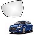 MACZO - orvm Left Side Mirror Glass Maruti Suzuki Swift/Dzire Vdi Vxi Zxi Zdi Model 2018-2024