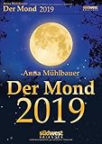 Der Mond 2019 Tagesabreißkalender by Anna Mühlbauer