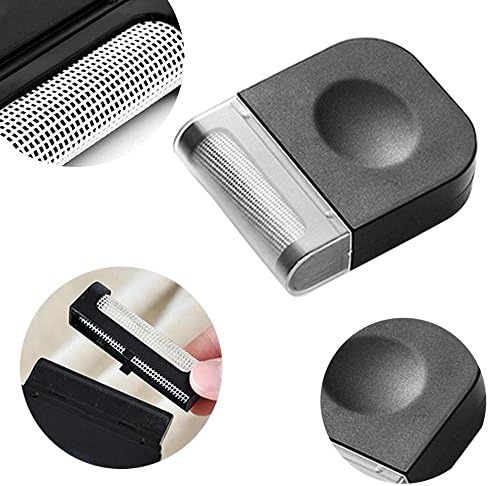 od19 Lint Remover Sweater Pill Remover Fabric and Sweater Comb Clothes Brush Fabric Shaver for Clothes Fuzz Sweater Knitwear Carpet Blankets (Black)