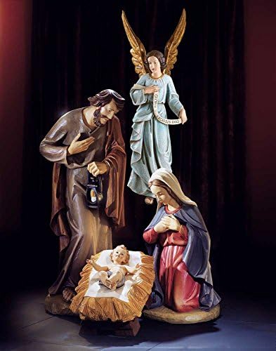 F.A. Dumont12 Piece Coloured Nativity Set