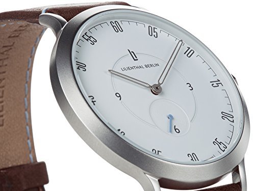 Lilienthal Berlin – Made in Germany – Die neue Uhr aus Berlin. Modell L1, Edelstahl Gehaeuse - 4