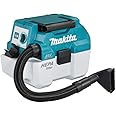 MAKITA DVC750LZX1, Aspirapolvere 18 V Batteria, Senza Caricatore, Acrylic, Black, Size