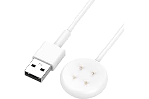 Chofit Zamienne ładowarki kompatybilne z Google Pixel Watch 2 Charger, 100 cm/3,3 ft, kabel do ładowania USB, przewód zasilający do zegarka Pixel Watch 2 (białe)