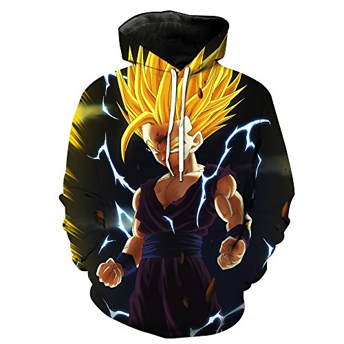 [Jandz] Camisas unisex Dragon Ball: retrato, diseños de Cosplay, otaku, manga, anime, historieta (Asian (M) ? EU (XS), Design-778)