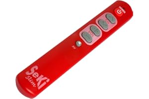 SeKi Smukły, uniwersalny, programowalny pilot zdalnego sterowania z dużymi przyciskami.