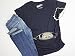 Maternity Baby Peeking T Shirt Funny Pregnancy Tee For Expecting Mothers (Navy) - XL