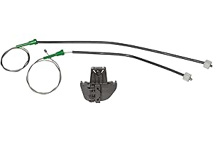 Bossmobil Original compatible avec TOURAN, 4/5 portes, arrière gauche, kit de réparation du lève vitre