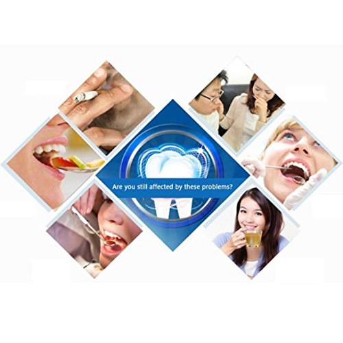 Natürliches Aktivkohle Zahnaufhellung pulver mit Aktivkohle pulver ( activated charcoal teeth whitening ) Mit Ingwerwurzel, Holeider Bentonit-Ton & Calcium NICHT-synthetisch & OHNE Chemikalien - 6