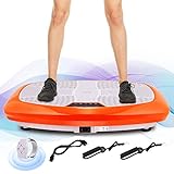 skandika vibrationsplatte home 600 erfahrung 【OPTIMALES KÖRPERTRAINING】: Unsere Vibrationsplatte ist der neueste Fitness-Trend für Training zu Hause! Diese vibrierende Plattform verfügt über 5 automatische Programmmodi und 1 manuellen Modus mit einstellbaren Geschwindigkeitsstufen. Es kann Körperfett reduzieren, Muskeln aufbauen und gleichzeitig Kernfestigkeit aufbauen, selbst 10 Minuten Training verursachen einen unerwarteten Effekt. Die kraftvollen, aber leisen Motor und vier rutschfesten Saugnäpfe sorgen für mehr Stabilität und Komfort