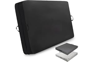 UCARE Mattress Bags Twin Size for Moving and Storage, Waterproof Heavy Duty Reusable Mattress Protector Moving Supplies,4 Durable Handles and Strong Zipper Mattress Cover Black