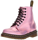 dr martens pink glitter shoes  Dr. Martens Damen Pascal Im Kurzschaft Stiefel, Mallow Pink 690, 36 EU
