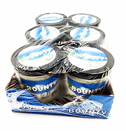 Bounty Milk Chocolate Spread with Coconut Flakes 200g - süßer Brotaufstrich (6x200g)