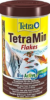 TETRA TetraMin - Aliment Complet en flocons pour Poissons tropicaux - 500ml