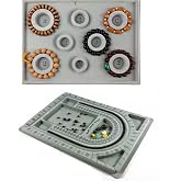 PIQIUQIU Jewelry Tray, 2 Pieces, Bead Design Mat, Bracelet Design Board, Bead Necklace, Jewelry Storage Tray, Weaving Tool, P