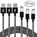 Produktbild Solocil USB C Kabel, [3 Stück 1M 1M 2M] USB Type C Ladekabel High Speed Nylon Type-C Kabel für Samsung Galaxy S8 Plus,Note 8, Huawei P10/P9, Sony Xperia XZ, Lumia 950/950XL, Nexus 5X/6P, HTC10