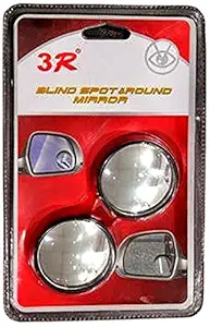 Dios 3R Round Shaped Blind Spot Rear Side Mirror