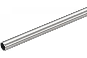 sourcing map 316 rör i rostfritt stål, 6 mm OD, 0,5 mm väggtjocklek, 300 mm rör längd