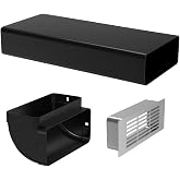 Cecotec Evacuation Kit for Bolero Squad IH 2200 Induction Hob Extraction System with Integrated Hood, Compatible with Bolero