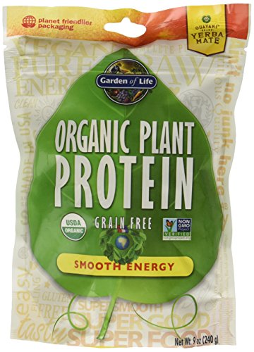 Organic Plant Protein Smooth Energy Garden of Life 240 g Powder