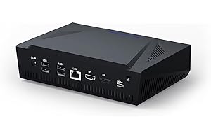 ‎WEIDIAN WEIDIAN Mini-PC Windows 11 Pro AMD Ryzen 9 5900HX 64 GB RAM 1 TB M.2 SSD Mini-Computer 4K Mini-Desktop-PC Unterstützung Dreifachanzeige 2*DDR4 Erweiterte SSD WiFi 5 BT4.2 7*USB Office Home
