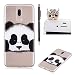 Produktbild Hülle für Huawei Mate 10 Lite,SKYXD Schön Cartoon Netter junger Panda Malerei Muster Cute Tiere Series Premium Transparent Schutzhülle Soft Flex TPU Silikon Ultra Dünn Durchsichtige Beauty Protective Handyhülle für Huawei Mate 10 Lite
