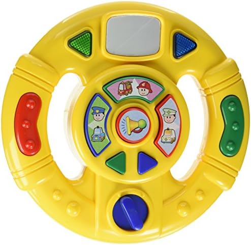 Megcos Interactive Steering Wheel Exciting Toy -Affordable Gift for your Little One! Item #LMID-1194