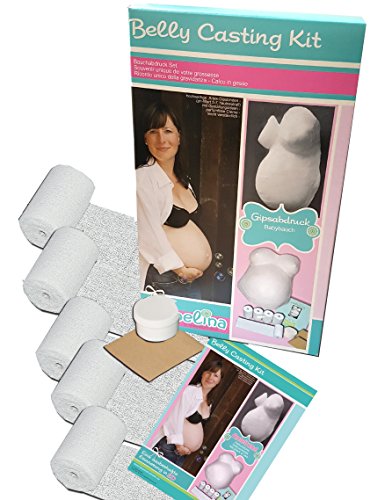 Tausendschön Gipsabdruck Babybauch, Bauchmaske Schwangerschaft - 2