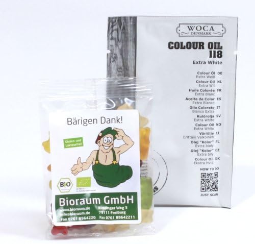 Woca Colour Oil - 118 Extra White - Sample Sachet